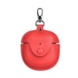 LEATHER POCKET tok Bose QuietComfort Earbuds II-hez piros
