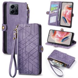 GEOM Wallet tok Xiaomi Redmi Note 12 lila telefonhoz