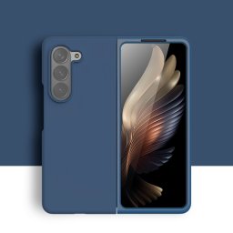 RUBBER Védőburkolat Samsung Galaxy Z Fold6 készülékhez 5G sötétkék