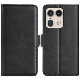 SIDE Wallet tok Motorola Edge 50 Ultra fekete