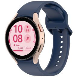 SILICONE Cserélhető szíj a Samsung Galaxyhoz Watch 7 ( 40mm / 44mm ) sötétkék