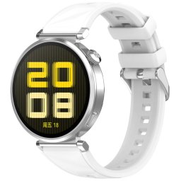 SILICONE Cserélhető heveder Huawei-hoz Watch GT 5 Pro 42mm fehér