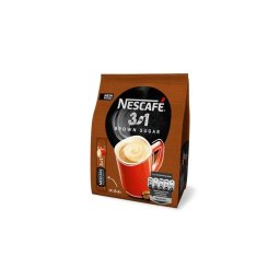 Kávé instant, 10 x 16,5g, 3in1 Nescafé Classic barna cukorral