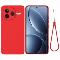 RUBBER Védőburkolat Xiaomi Poco F7 Pro piros