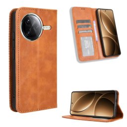 BUSINESS pénztárca tok Xiaomi Poco F7 Pro / Poco F7 Ultra Brown