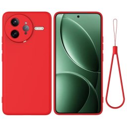 RUBBER Védőburkolat Xiaomi Poco F7 Ultra piros