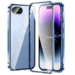 Mágneses burkolat 360 Apple iPhone 16e kék színhez