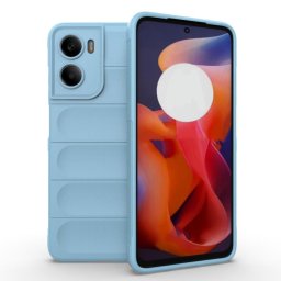 STEPS Védőburkolat a Motorola Moto G05 / Moto E15-höz világoskék