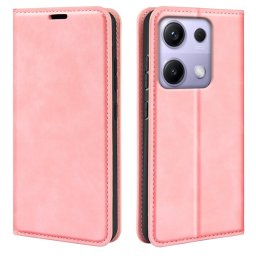MAGNETIC Csuklós burkolat Xiaomi Redmi Note 14S rózsaszínhez