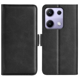 OLDALSÓ pénztárca tok Xiaomi Redmi Note 14S fekete
