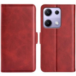 SIDE Pénztárca tok Xiaomi Redmi Note 14S piros