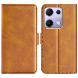 SIDE pénztárca tok Xiaomi Redmi Note 14S világosbarna