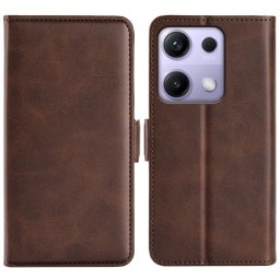 SIDE pénztárca tok Xiaomi Redmi Note 14S sötétbarna