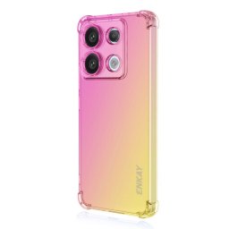ENKAY GRADIENT Védőburkolat Xiaomi Redmi Note 14S PINK GOLD