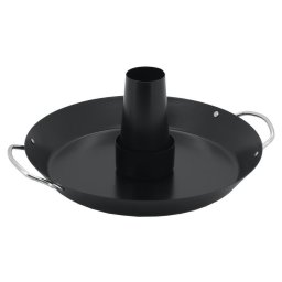 Grillcsirke tartó serpenyővel