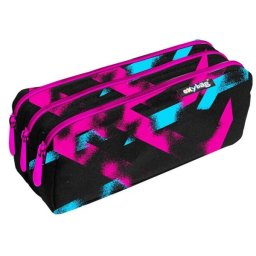 OXYBAG 3 rekeszes bedobálós tolltartó - Line Girl