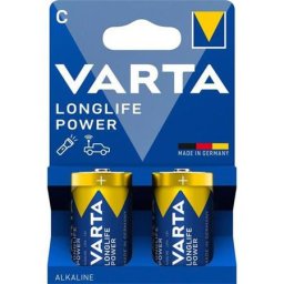VARTA Elem, C baby, 2 db, műanyagmentes, VARTA "Longlife Power"