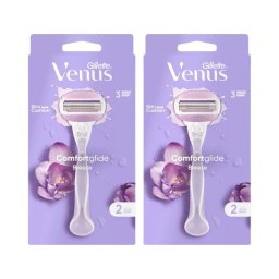 Gillette Venus ComfortGlide Breeze női borotva + borotvabetét (2 db)