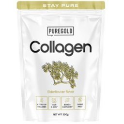 Pure Gold Collagen Marha kollagén italpor bodza - 300g