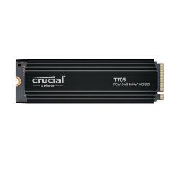 Crucial T705/1TB/SSD/M.2 NVMe/Fekete/Hűtőborda/5R