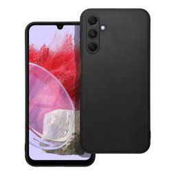iPhone 16e / SE 4 (2025) (6.1") szilikon tok, hátlap tok, fekete, matt