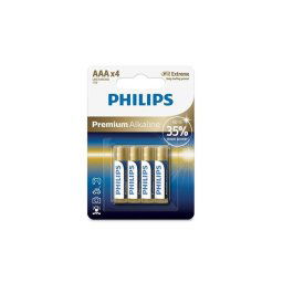 Philips Premium alkáli elem AAA LR03 - 4db