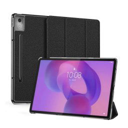 Lenovo Idea Tab Pro (12.7) TB-373, mappa tok, Trifold, érintőceruza tartó, Dux Ducis Domo, fekete