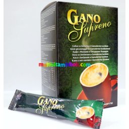 Gano SUPRENO, ginzeng és ganoderma, 20 tasak instant gyógygombás kávé - GanoExcel