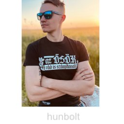 Az ősök rád is számítanak póló- fekete