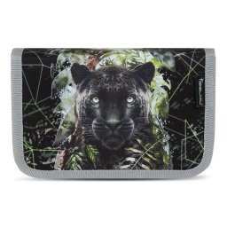 BELMIL Tolltartó, klapnis, cipzáras, BELMIL "Black Panther", fekete párduc