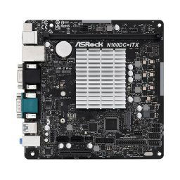 ASRock MB Alder Lake-N N100DC-ITX, Intel N100, 1xDDR4, 1xHDMI, 1xVGA, mITX, 1xHDMI, 1xVGA, mITX
