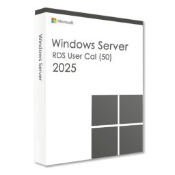 Microsoft Windows Server 2025 Remote Desktop Services User CAL (50 felhasználó) (Elektronikus licenc)