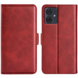 SIDE Wallet tok Motorola Moto G54 5G / G54 5G Power Edition piros
