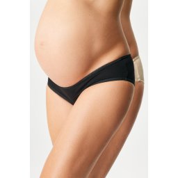 2PACK Amora kismama alsó bézs-fekete L