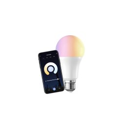 LED Smart Okos WiFi izzó 9W RGB, CCT 820 lm