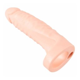 Realistixxx Double Fucker - felcsatolható anál vibrátor, fekete
