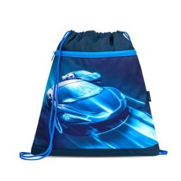 BELMIL Tornazsák, BELMIL "Racing Blue Neon", kék, versenyautó