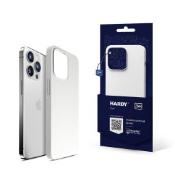 3mk védőburkolat HARDY szilikon mágnestok Apple iPhone 14 Pro készülékhez, fehér