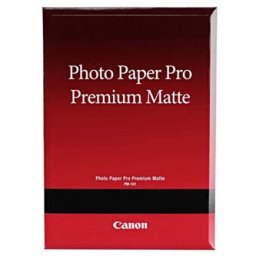 Canon PM-101 Prémium matt fotópapír, PM-101, fotópapír, matt, 8657B017, fehér, A2, 16,54x23,39", 210 g/m2, 20 db, nem meghatározott mennyiségben