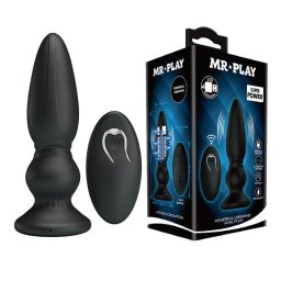Mr. Play anál vibrátor távirányítóval (kúpos).