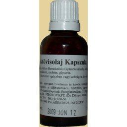 Dr. Fitokup ÉletErő homoktövis olaj kapszula (üveges), 30 db