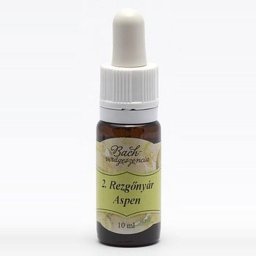 Bach virágterápia, 10 ml - Rezgőnyár, a sejtelem virága - 2-es