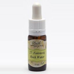Bach virágterápia, 10 ml - Forrásvíz, a rugalmasság gyógyírja - 27-es