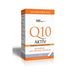 Interherb Q10 Aktív kapszula 100 mg, 30 db