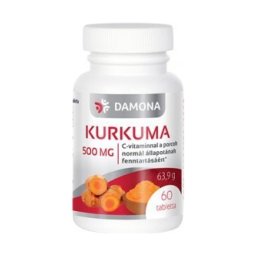 Damona Kurkuma tabletta, 60 db