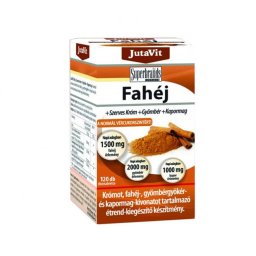 Jutavit Fahéj + szerves Króm + gyömbér + kapormag Flmtabletta 120 db
