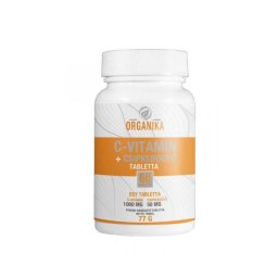 Organika c-vitamin+csipkebogyó tabletta, 60 db