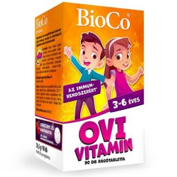 BioCo Ovi vitamin rágótabletta 3-6 éveseknek rágótabletta, 90 db