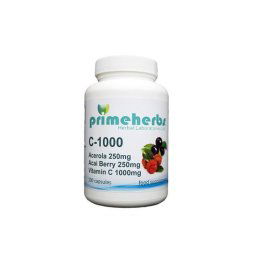 Primeherbs C-1000mg + acerola 250mg + acai 250mg 100db