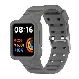GLACIER Védőtok szíjjal Xiaomi Redmi Watch 2 Lite szürke
